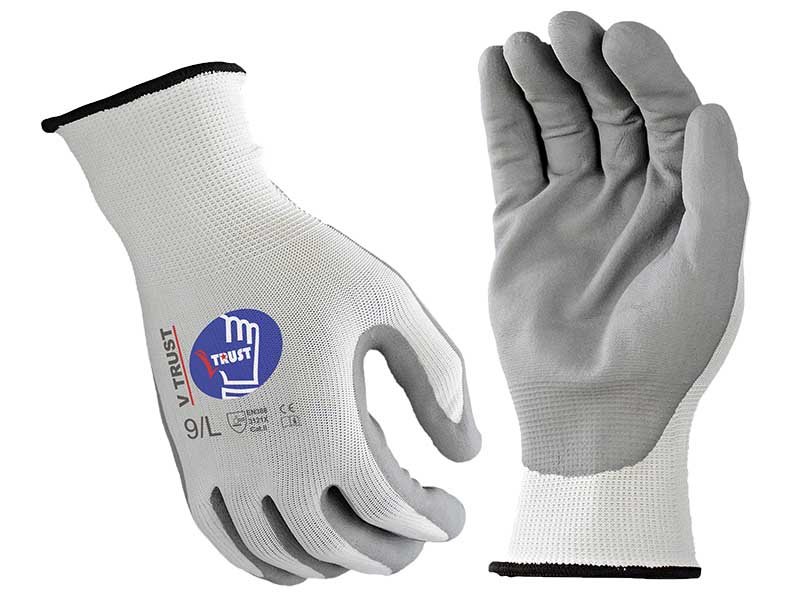 GN120-Foam Nitrile Palm Dipped Safety Working Gloves