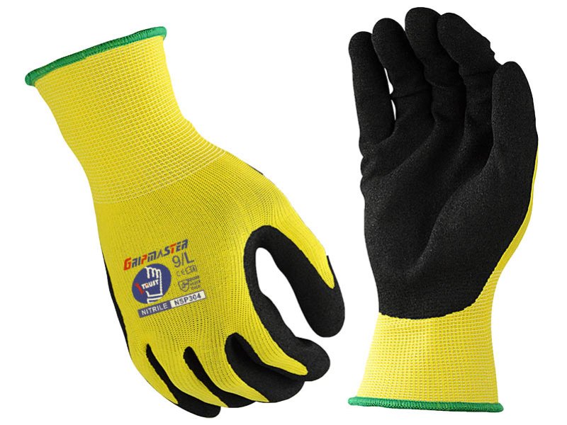 NSP304-Sandy Nitrile Palm Coated Work Gloves