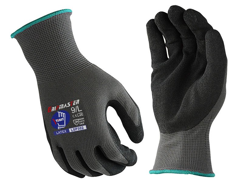 LSP302-Latex Palm Dipped Safety Work Gloves