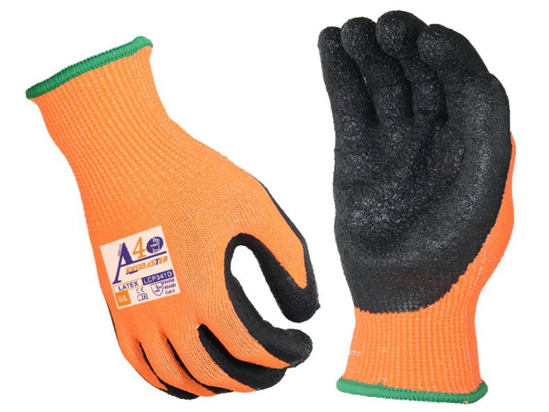 LCP341D- Latex Palm Coated Safety Working Gloves